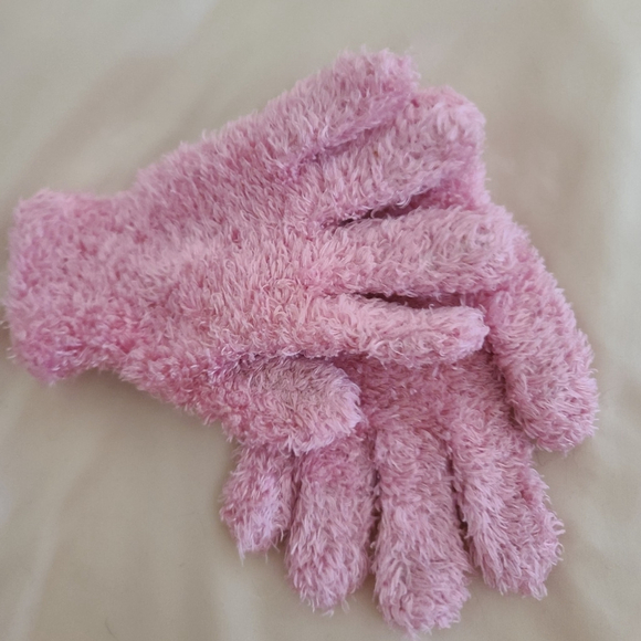 Girls Winter Bundle Set Sweater Hat Gloves L 10/12 - Picture 10 of 10